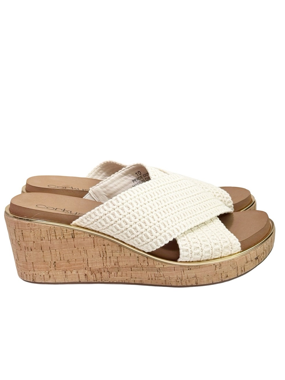 Corkys Peace Out Platform Sandal 10